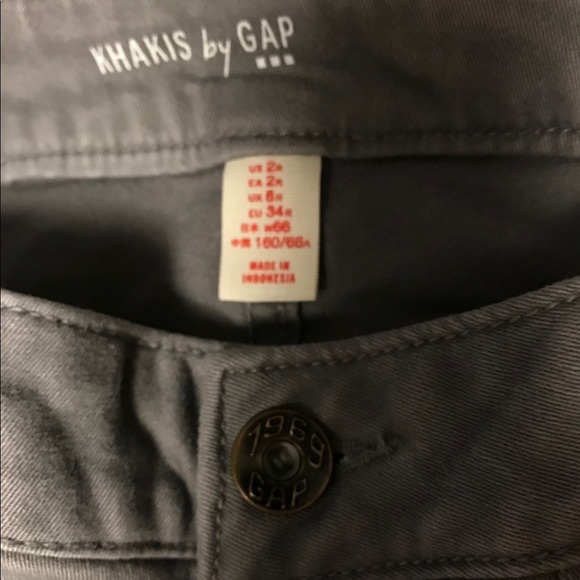 GAP grey utility khakis - Picture 3 of 3